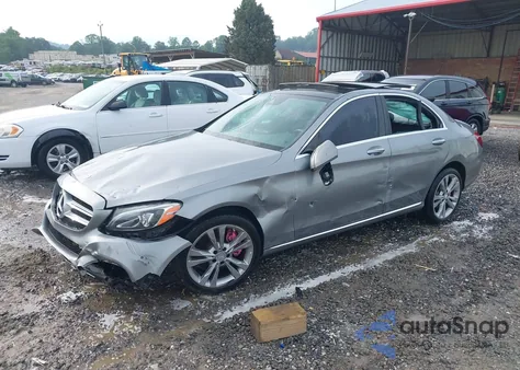 2016 Mercedes-Benz C 300 4Matic/Luxury 4Matic/Sport 4Matic from USA, damaged, VIN 55SWF4KB3GU159944